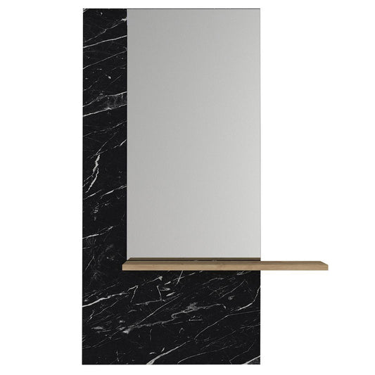 Έπιπλο Εισόδου AOKI Μαύρο/Φυσικό Μοριοσανίδα/Μελαμίνη 60x15x120cm - Hippiehome.gr