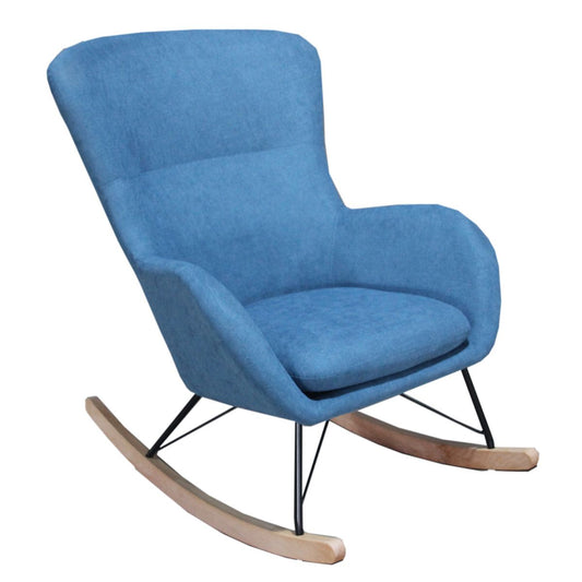 Πολυθρόνα Melvin Μπλε 77x106x95cm - Hippiehome.gr