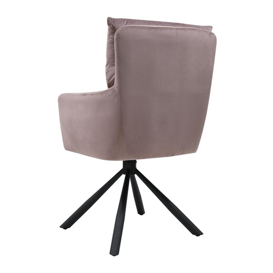 Πολυθρόνα WYATT Σάπιο Μήλο Ύφασμα/Μέταλλο 60x67x93cm - Hippiehome.gr