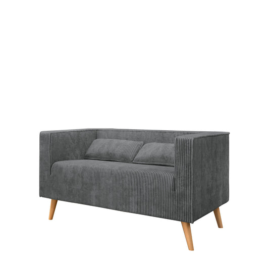 Καναπές Διθέσιος CHOLUTECHA Γκρι 123x70x68cm - Hippiehome.gr