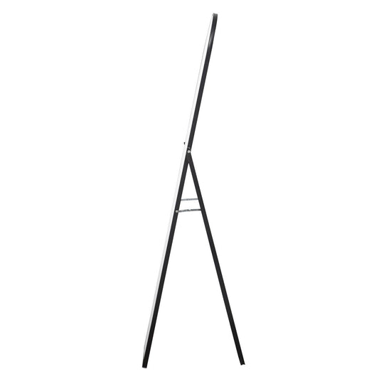 Καθρέπτης Δαπέδου CASERTA Μαύρο Μέταλλο/Γυαλί 38x45x157cm - Hippiehome.gr