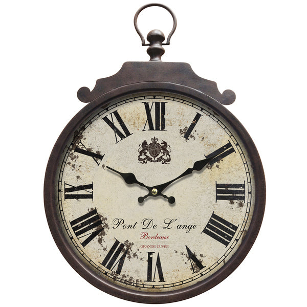 Ρολόι Τοίχου Μέταλλο 50x73.6x6cm - Hippiehome.gr