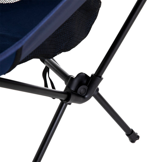 Καρέκλα Παραλίας AZORES Μπλε Μέταλλο/Ύφασμα 60x52x65cm - Hippiehome.gr