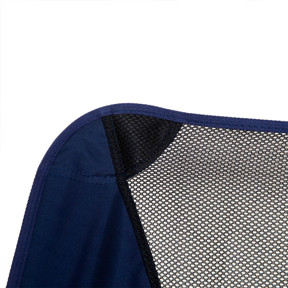 Καρέκλα Παραλίας AZORES Μπλε Μέταλλο/Ύφασμα 60x52x65cm - Hippiehome.gr