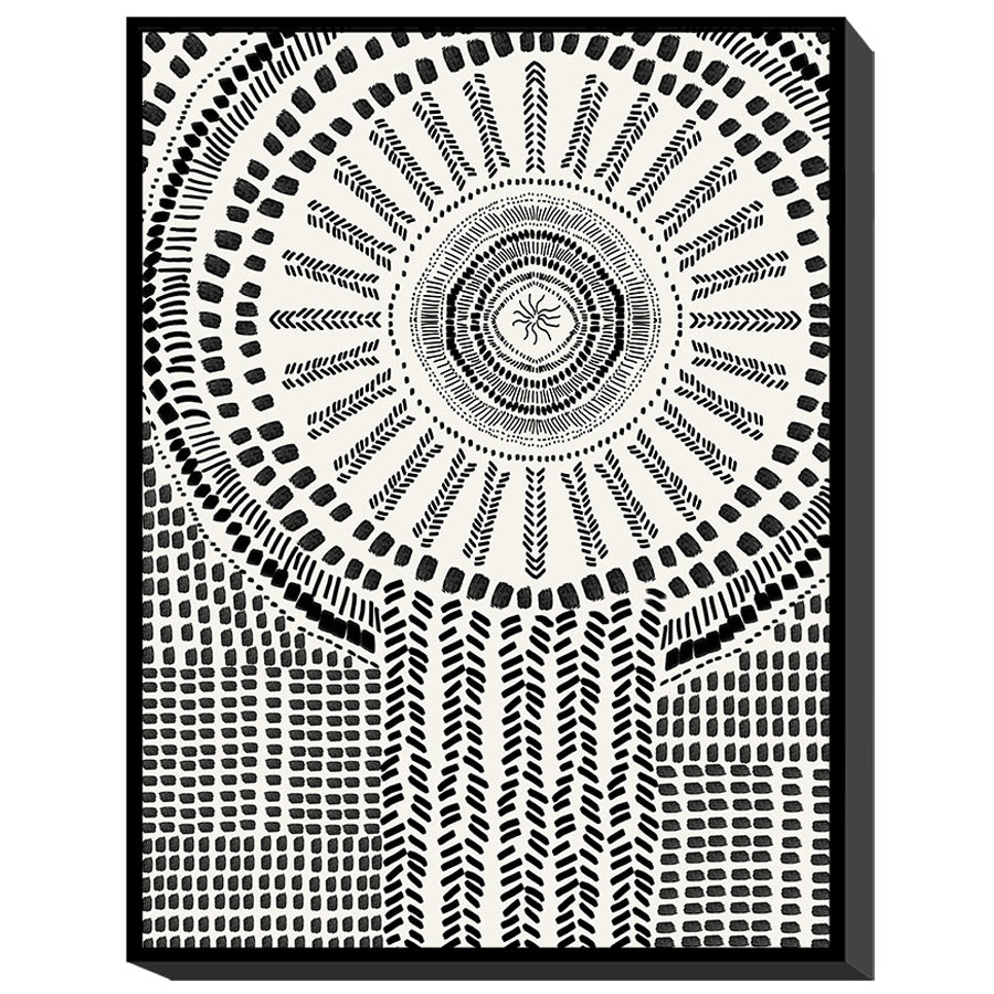 Πίνακας Σε Κορνίζα "Abstract" Καμβάς 60x80x3.5cm - Hippiehome.gr