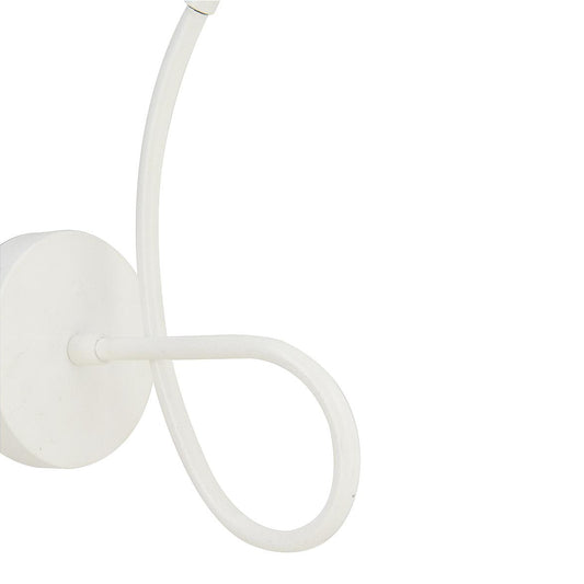 Φωτιστικό Τοίχου ALE Λευκό Μέταλλο 17x28cm - Hippiehome.gr