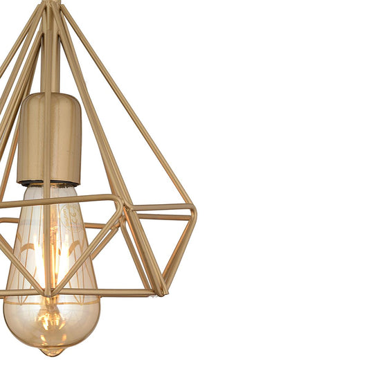 Φωτιστικό Κρεμαστό BIE Αντικέ Μέταλλο 14x80cm - Hippiehome.gr