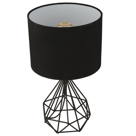 Φωτιστικό Επιτραπέζιο BIE Μαύρο Μέταλλο 22x55cm - Hippiehome.gr