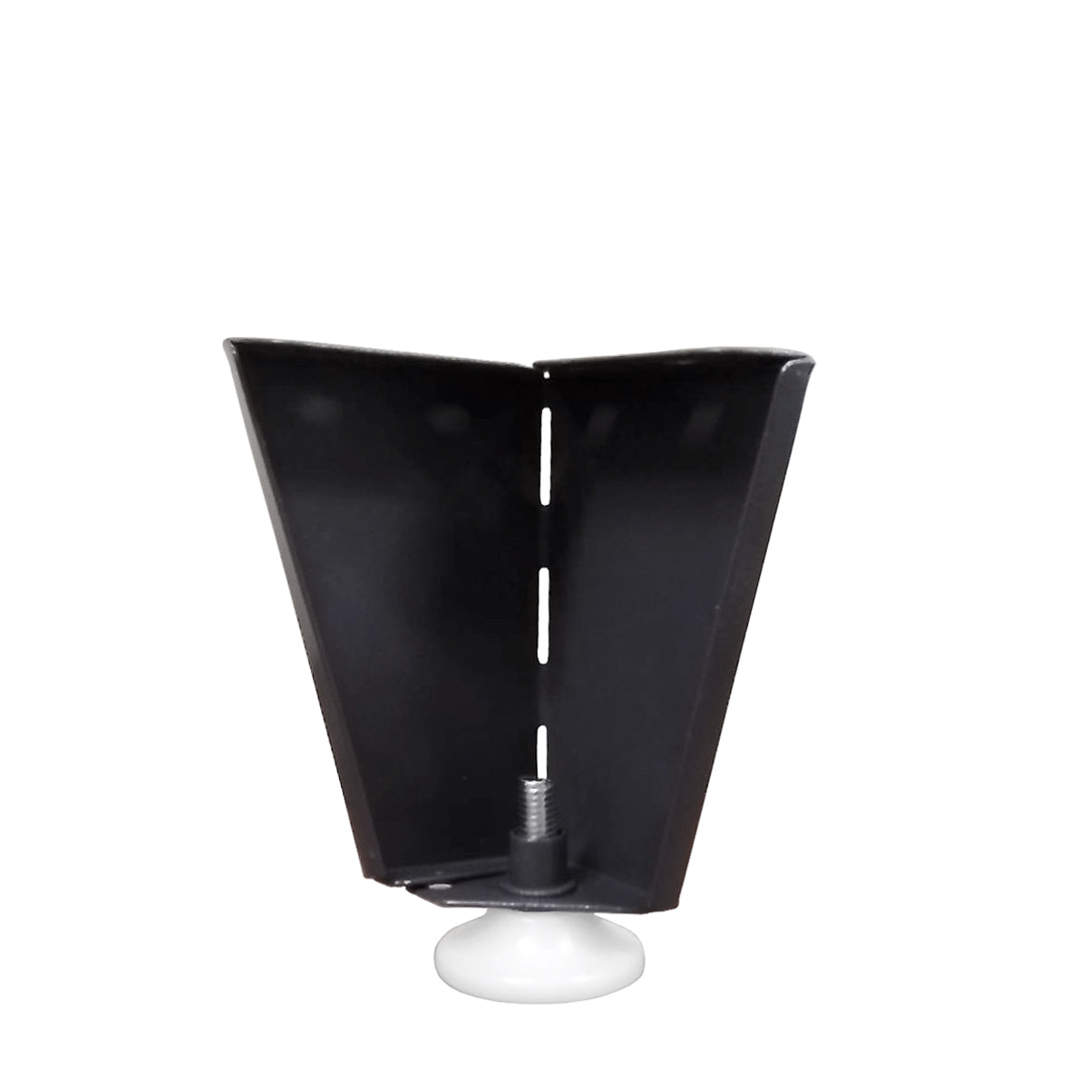 Πόδι Στήριξης Σκούρο Γκρι Μέταλλο 10cm 1Τμχ - Hippiehome.gr