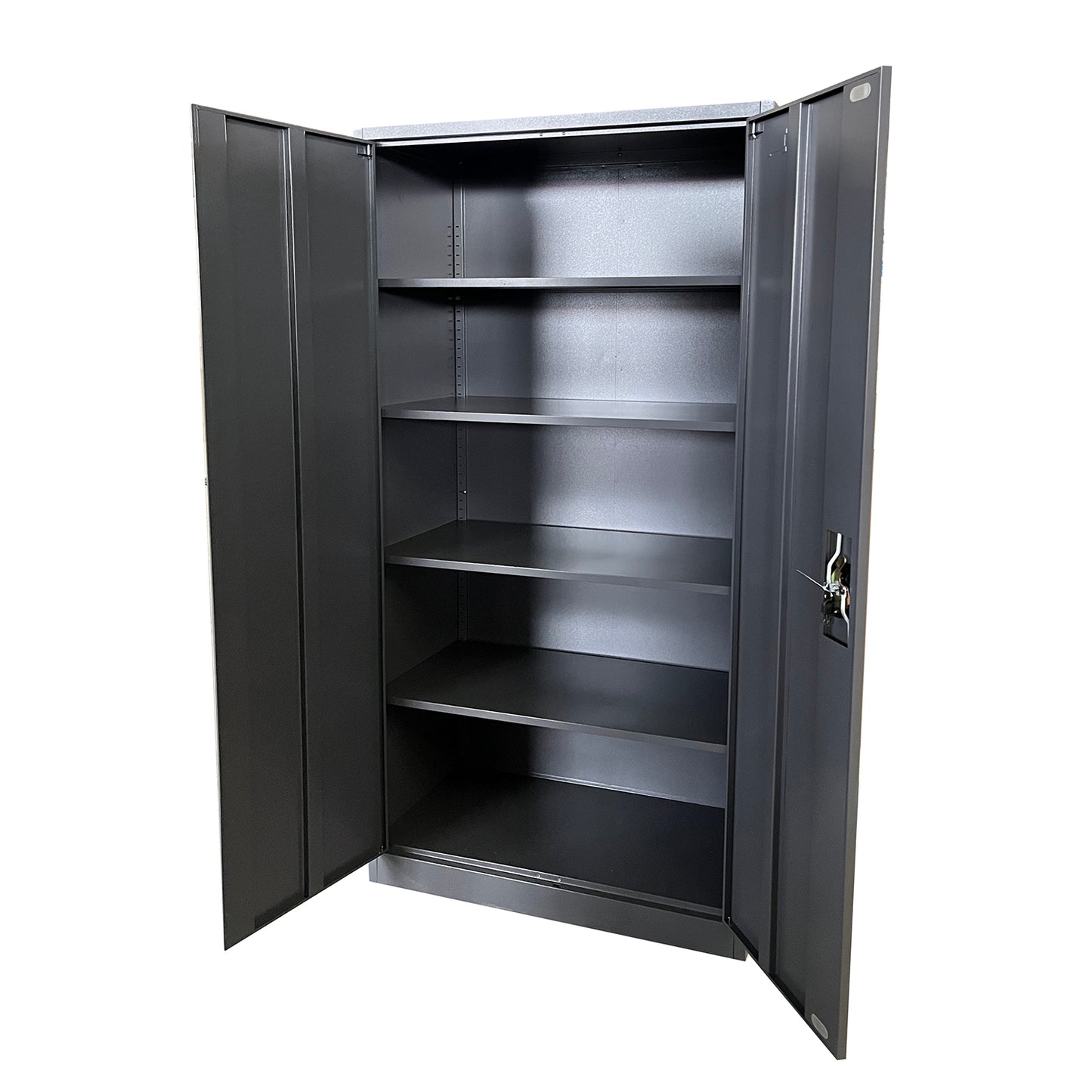 Φοριαμός DURIN Σκούρο Γκρι Μέταλλο 90x45x180cm - Hippiehome.gr