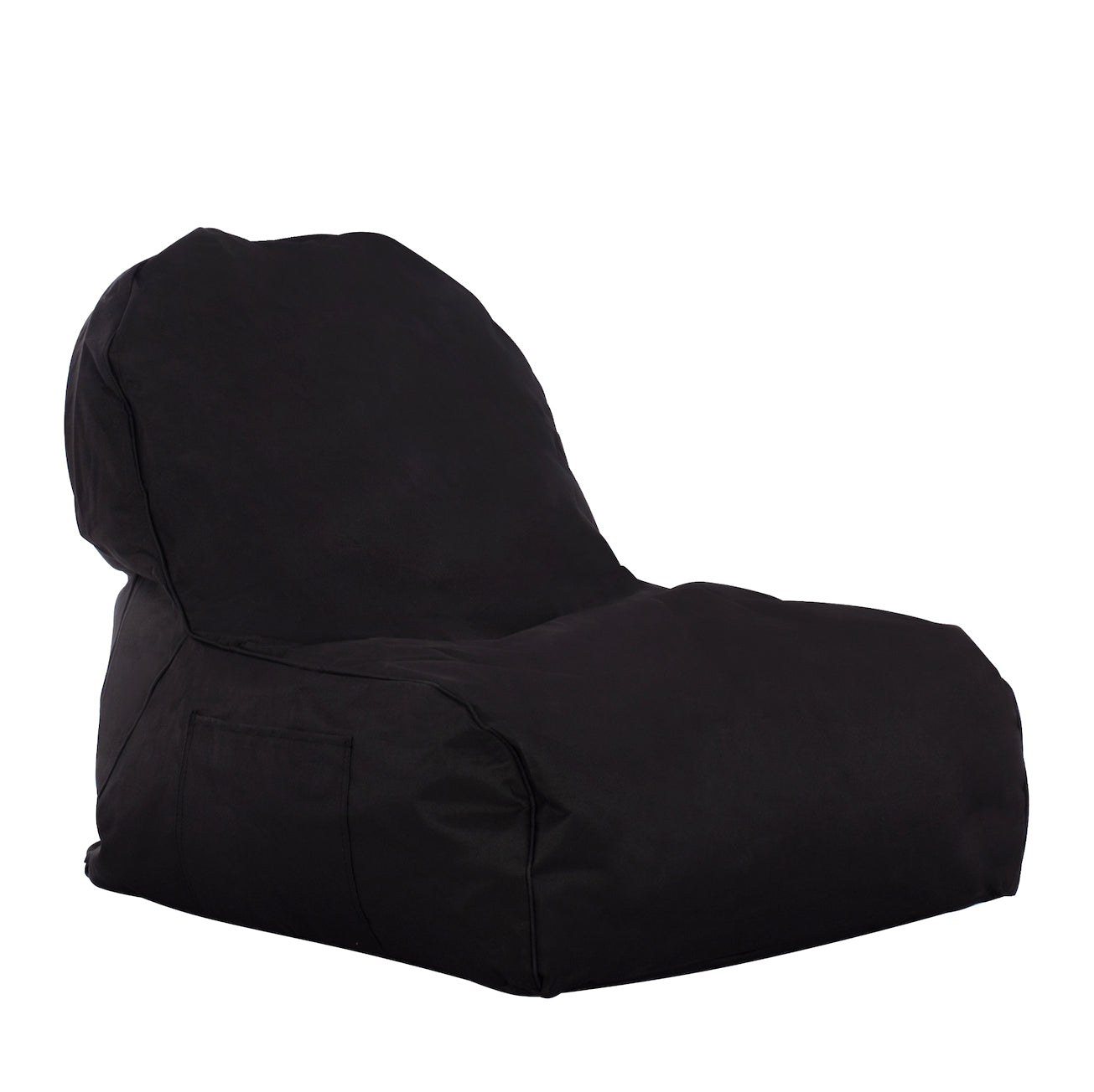 Πουφ Πολυθρόνα JONAS 100% Αδιάβροχο Με UV Προστασία Μαύρο Ύφασμα 81x78x73cm - Hippiehome.gr