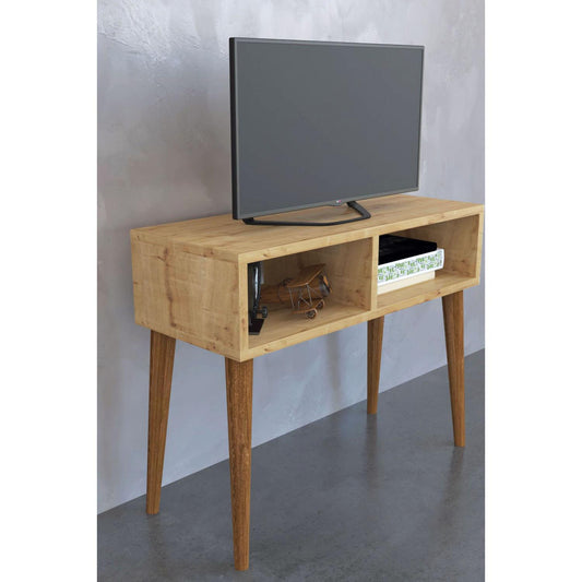 Έπιπλο Τηλεόρασης CHIDINMA Δρυς Μοριοσανίδα/Ξύλο 72x30x60cm - Hippiehome.gr