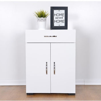 Ντουλάπι FABIENNE Λευκό Μοριοσανίδα 59x35x90cm - Hippiehome.gr