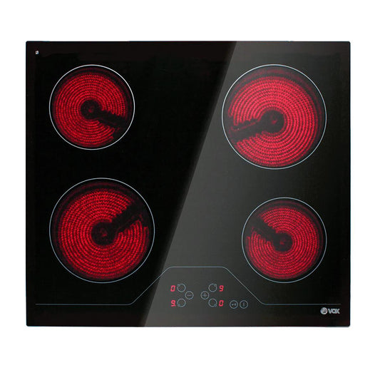 Εστία Εντοιχιζόμενη Κεραμική Μαύρο VOX EBC 400 DB - Hippiehome.gr