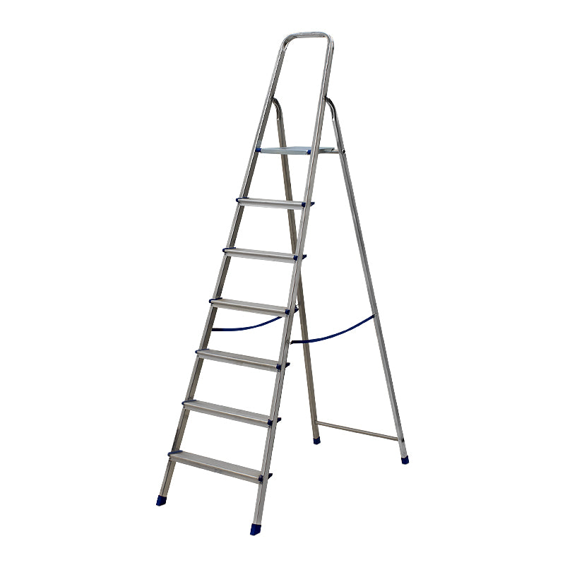 Σκάλα αλουμινίου Framar Ιταλίας χρώμα ασημί 218x52εκ. - Hippiehome.gr