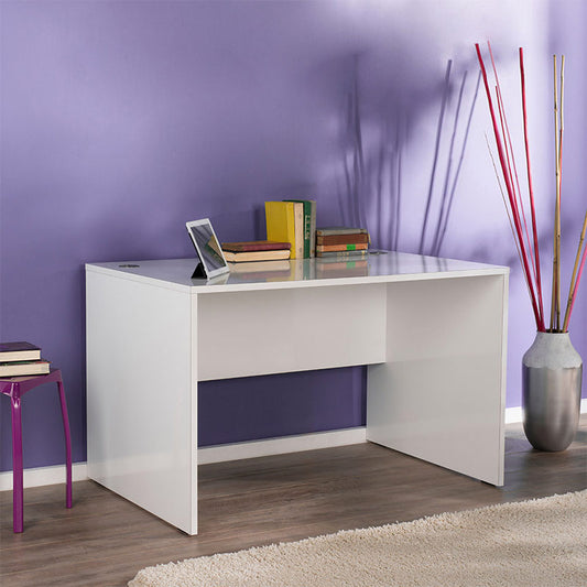 Γραφείο εργασίας New York Megapap σε χρώμα λευκό 120x76x75εκ. - Hippiehome.gr