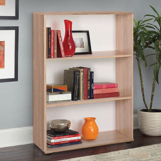 Βιβλιοθήκη Rio Megapap σε χρώμα sonoma 72x34x109εκ. - Hippiehome.gr