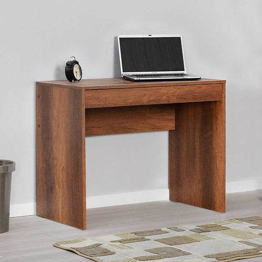 Γραφείο εργασίας Vareno Megapap από μελαμίνη χρώμα καρυδί 90x55x75εκ. - Hippiehome.gr