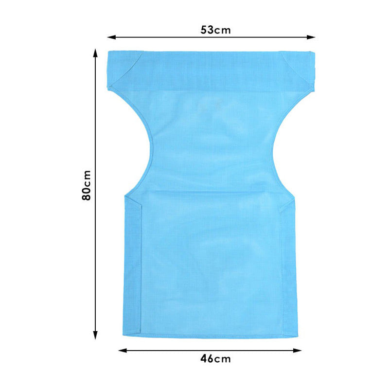 Διάτρητο πανί επαγγελματικό για πολυθρόνα σκηνοθέτη χρώματος τιρκουάζ Megapap - Hippiehome.gr