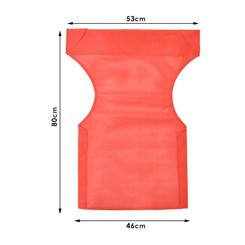 Διάτρητο πανί επαγγελματικό για πολυθρόνα σκηνοθέτη χρώματος κόκκινο Megapap - Hippiehome.gr