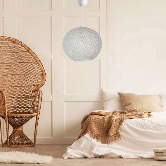 Φωτιστικό οροφής Gibson Megapap χρώμα λευκό 30x23x70εκ. - Hippiehome.gr