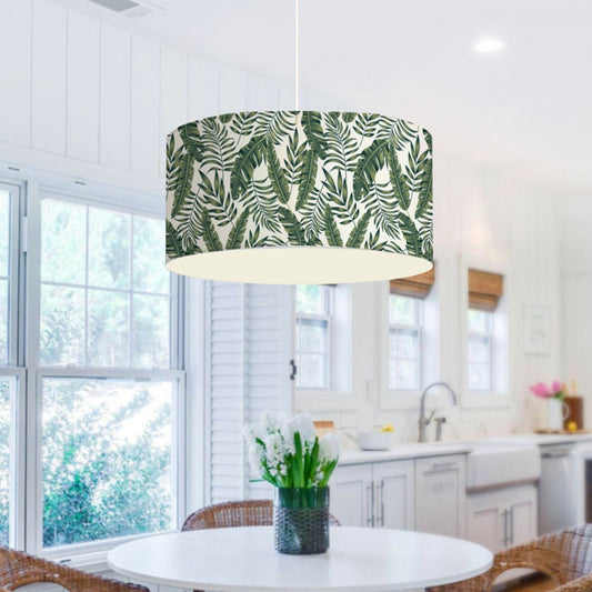 Φωτιστικό οροφής Alamea Megapap E27 υφασμάτινο μονόφωτο πολύχρωμο Φ38x70εκ. - Hippiehome.gr