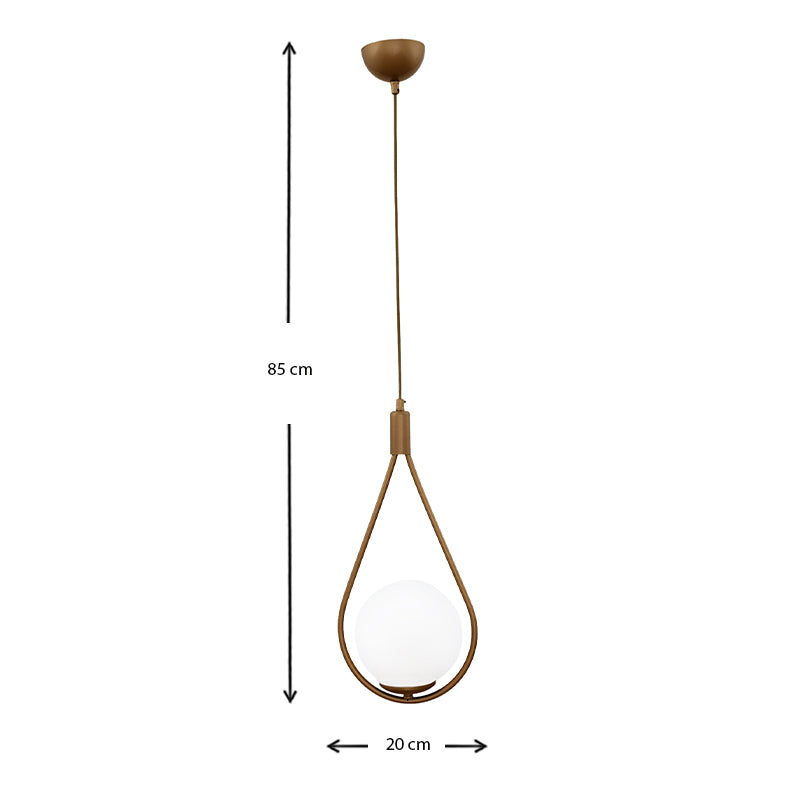 Φωτιστικό οροφής Shemesh Megapap E27 μεταλλικό μονόφωτο χρώμα χρυσό ματ 20x20x85εκ. - Hippiehome.gr