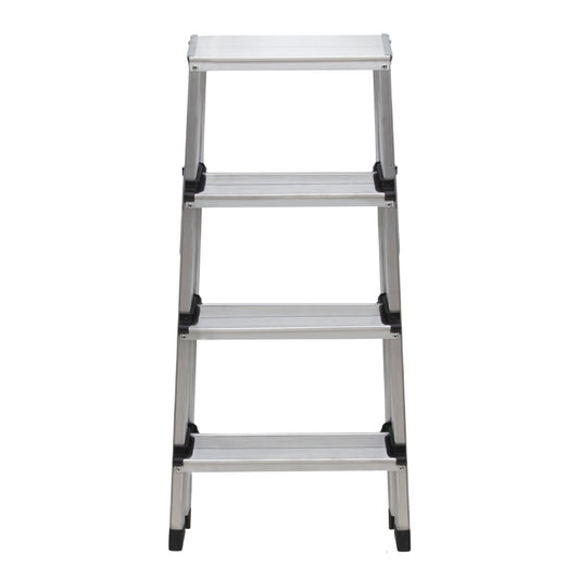 Σκάλα Double Step Perilla αλουμινίου 4+4 σκαλοπάτια 82,5εκ. - Hippiehome.gr