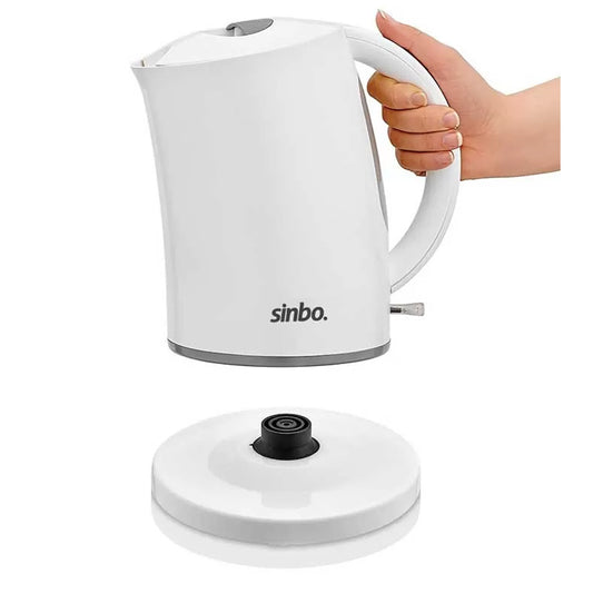 Βραστήρας νερού 2200W 1.8LT. SINBO SK-8007 χρώμα λευκό - Hippiehome.gr
