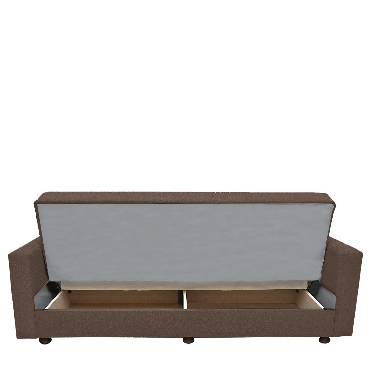 Καναπές Κρεβάτι AMETHYST Τριθέσιος Cappuccino 214x78x78cm - Hippiehome.gr
