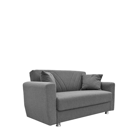 Καναπές Κρεβάτι Διθέσιος JUAN Γκρι 151x82x80cm - Hippiehome.gr