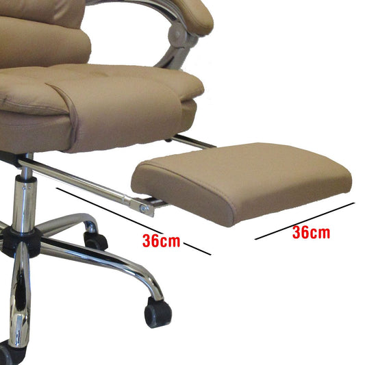 Καρέκλα Γραφείου ΑΝΔΡΟΝΙΚΗ Καφέ 70x65x112-119cm - Hippiehome.gr