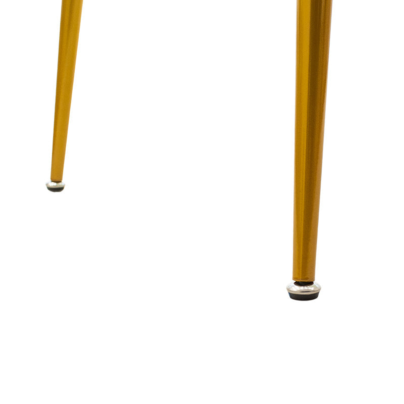 Τραπέζι Paris pakoworld οβάλ γυαλί 8mm σχέδιο μαρμάρου-χρυσό 120x80x75εκ - Hippiehome.gr