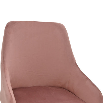 Σκαμπό bar Lithe pakoworld μεταλλικό μαύρο χρυσό-βελούδο σάπιο μήλο 47x44x98εκ - Hippiehome.gr