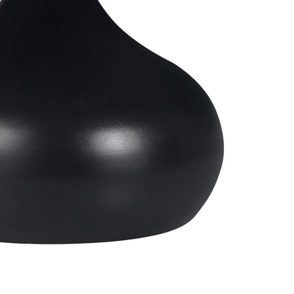 Βοηθητικά τραπέζια Kirkene Inart sintered stone σε απόχρωση μαύρο μαρμάρου με μαύρο μέταλλο 2τεμ - Hippiehome.gr