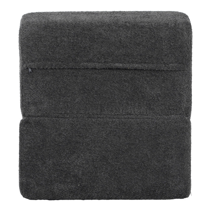 Πολυθρόνα-Κρεβάτι Ferderina pakoworld ύφασμα σε ανθρακί απόχρωση 66x102x73εκ - Hippiehome.gr