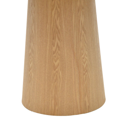 Tραπέζι Donda pakoworld mdf sonoma Φ100x76εκ - Hippiehome.gr