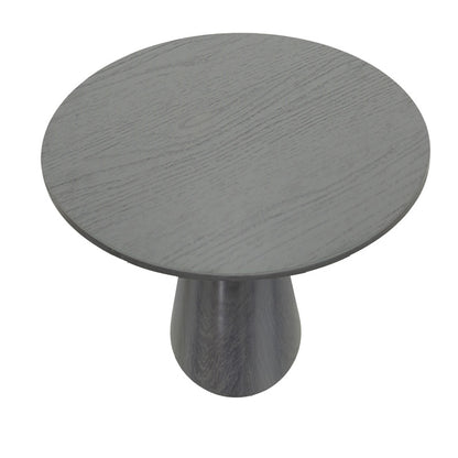 Tραπέζι Donda pakoworld mdf μαύρο Φ100x76εκ - Hippiehome.gr