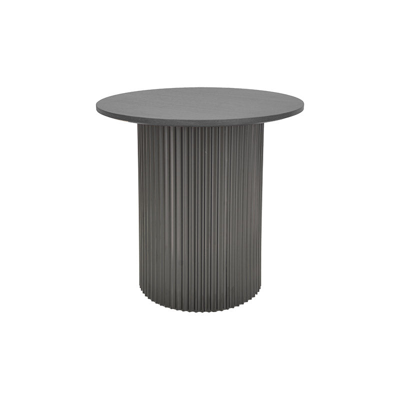 Tραπέζια σαλονιού Dovel pakoworld mdf-μεταλλο σετ 2τεμ. μαύρο - Hippiehome.gr