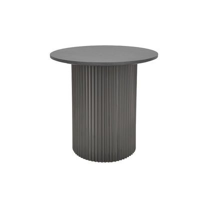 Tραπέζια σαλονιού Dovel pakoworld mdf-μεταλλο σετ 2τεμ. μαύρο - Hippiehome.gr