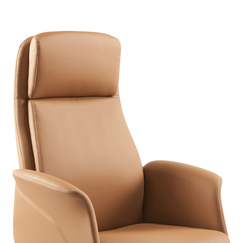 Καρέκλα γραφείου διευθυντή Derjio pakoworld καφέ pu 68x66x115εκ - Hippiehome.gr