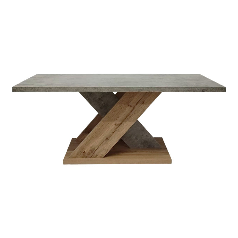 Τραπέζι σαλονιού Solange pakoworld σε γκρι-sonoma απόχρωση 110x55x47.5εκ - Hippiehome.gr