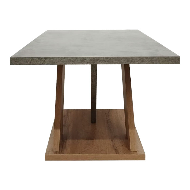 Τραπέζι σαλονιού Solange pakoworld σε γκρι-sonoma απόχρωση 110x55x47.5εκ - Hippiehome.gr