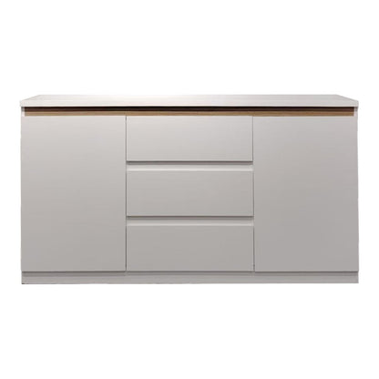 Μπουφές Chiemo pakoworld λευκό 160x40x93.6εκ - Hippiehome.gr