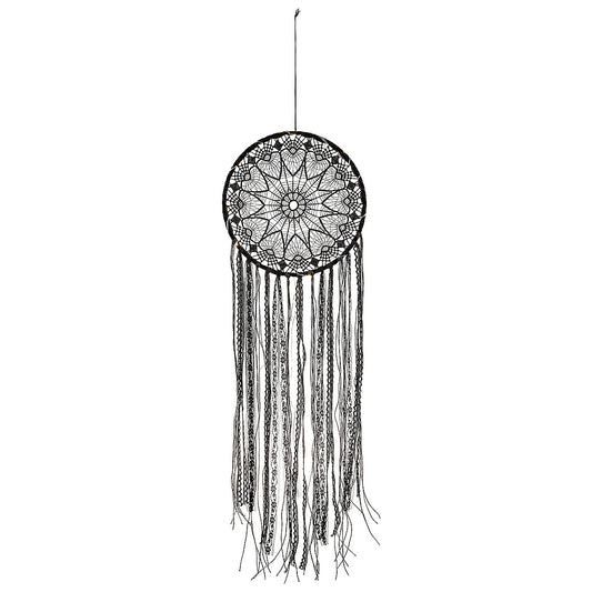 Διακοσμητικό Κρεμαστό ArteLibre Μάτι Φωτιζόμενο LED Μαύρο Ύφασμα 0.5x26x86cm - Hippiehome.gr