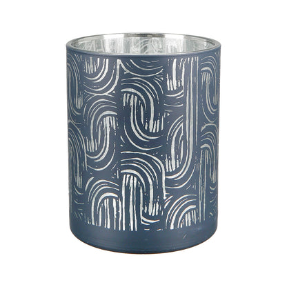 Θήκη Ρεσώ ArteLibre Με Διακόσμηση Μπλε Γυαλί 12.5cm - Hippiehome.gr