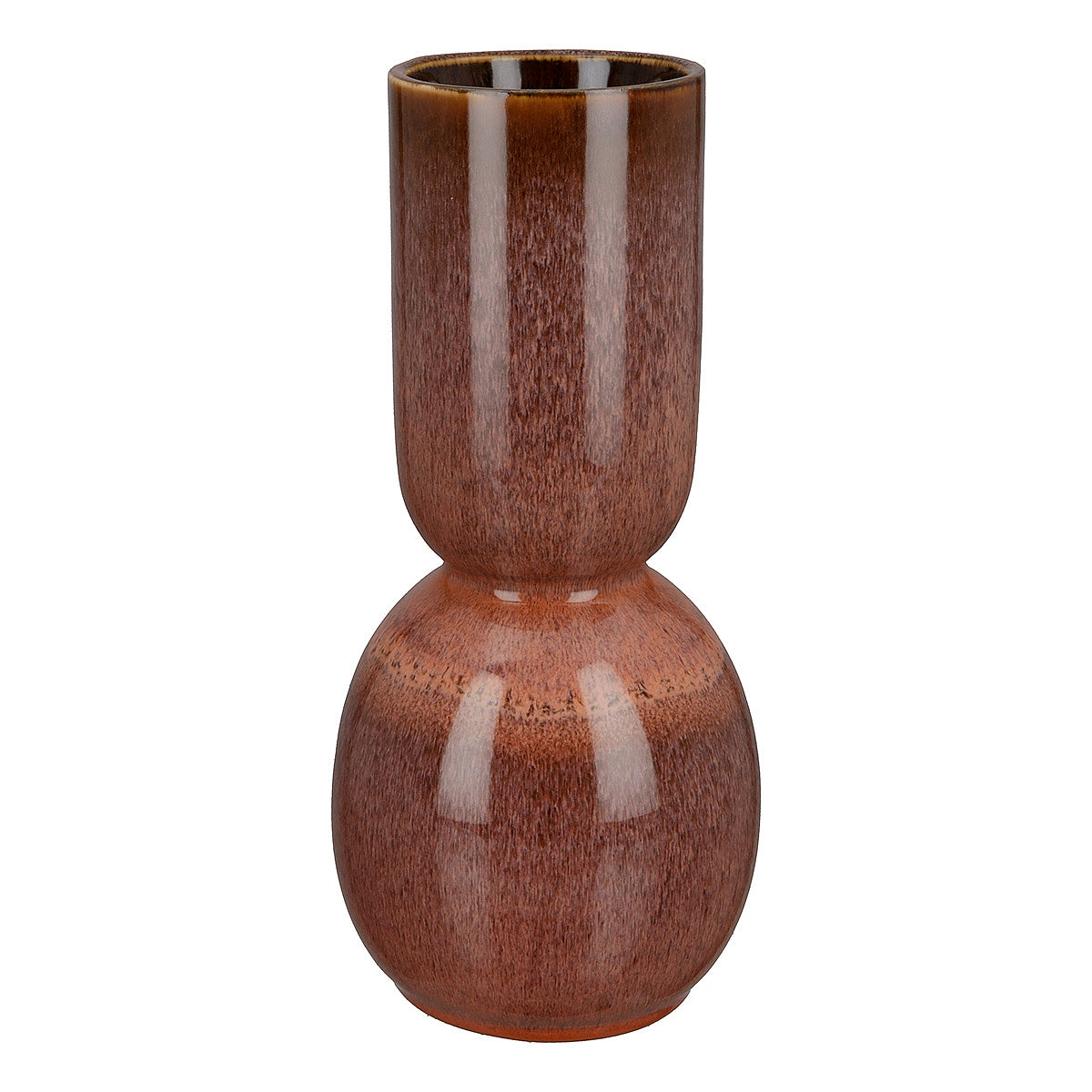 Βάζο ArteLibre Καφέ Κεραμικό 30cm - Hippiehome.gr