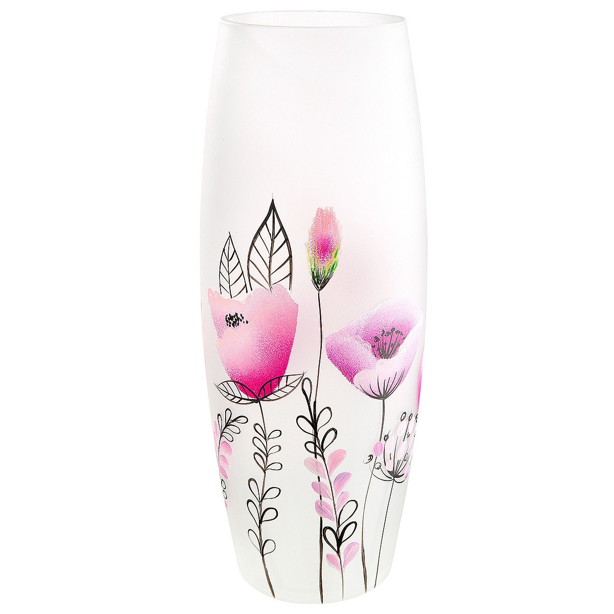 Βάζο ArteLibre Λουλούδια Πολύχρωμο Γυαλί 39.4cm - Hippiehome.gr