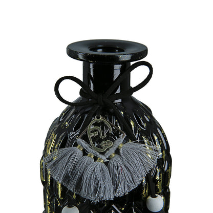 Βάζο ArteLibre Μπουκάλι Γυαλί 7x7x20.5cm Σε 3 Χρώματα - Hippiehome.gr