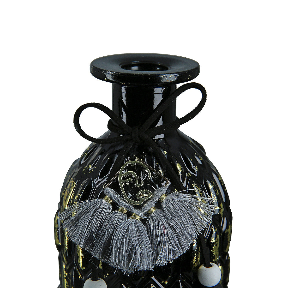 Βάζο ArteLibre Μπουκάλι Γυαλί 8.5x8.5x25cm Σε 3 Χρώματα - Hippiehome.gr